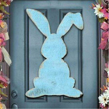 CLEAN CHOICE Vintage Rabbit Art on Board Wall Decor CL2969909